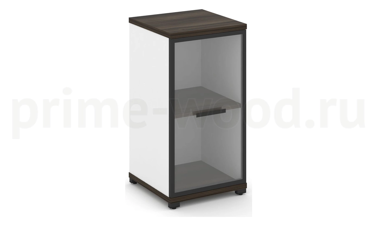 Шкаф одна узкая секция, 2 ниши (Эко) CN.STU.E-213 RP B/W - фото 0