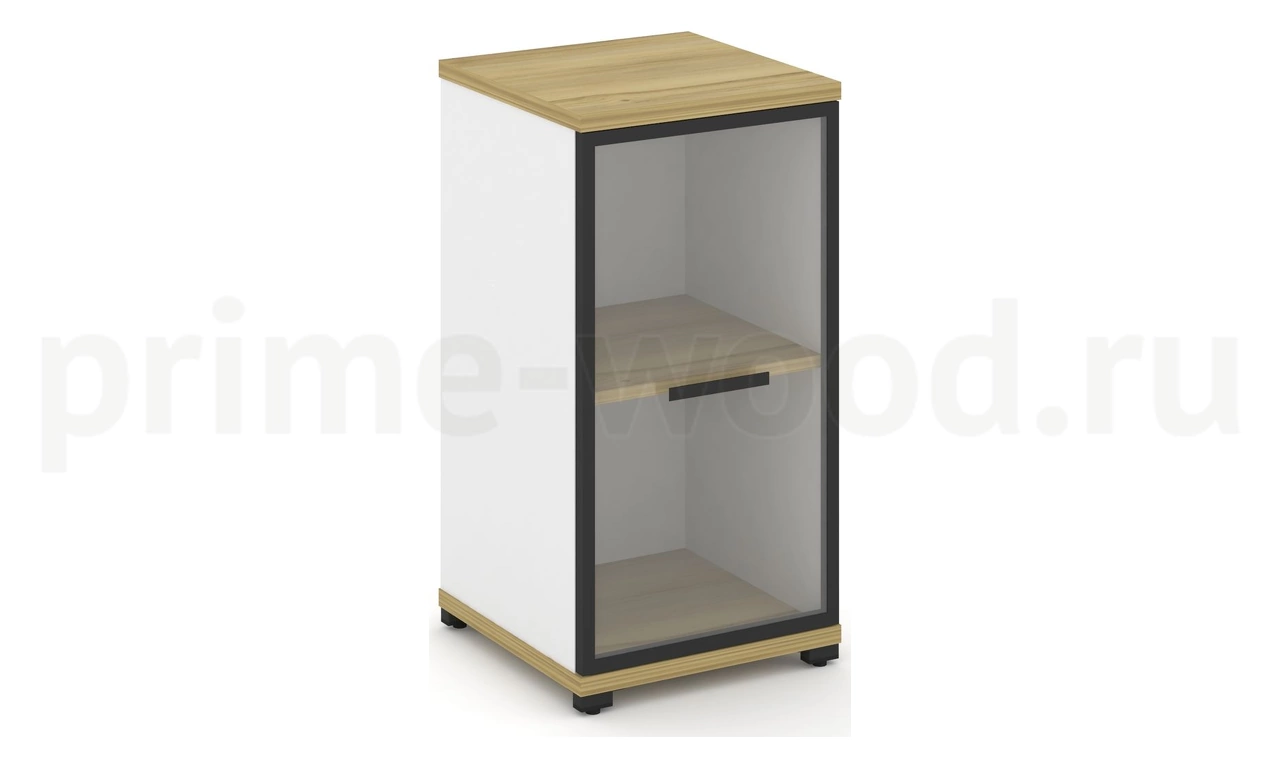 Шкаф одна узкая секция, 2 ниши (Эко) CN.STU.E-213 RP B/W - фото 1